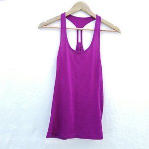 Under Armour Racerback Tank XS Loose Purple